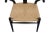 Black 6 Carl Hansen Black "Wishbone" Chairs With Rush Seats, Design by Hans Wegner, For Sale - Image 8 of 9