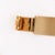 Art Deco Vintage Baume Mercier 18k Yellow Gold Manual Wind Mesh Bracelet Watch For Sale - Image 3 of 7