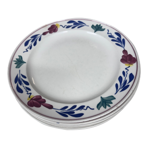 Luncheon Plate Boerenbont by Boch a Set of 4