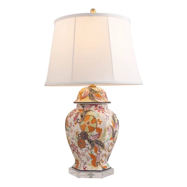 Williamsburg for Port 68 Tobacco Leaf Lamp For Sale