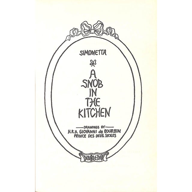 "A Snob in the Kitchen" 1967 Simonetta For Sale - Image 11 of 12