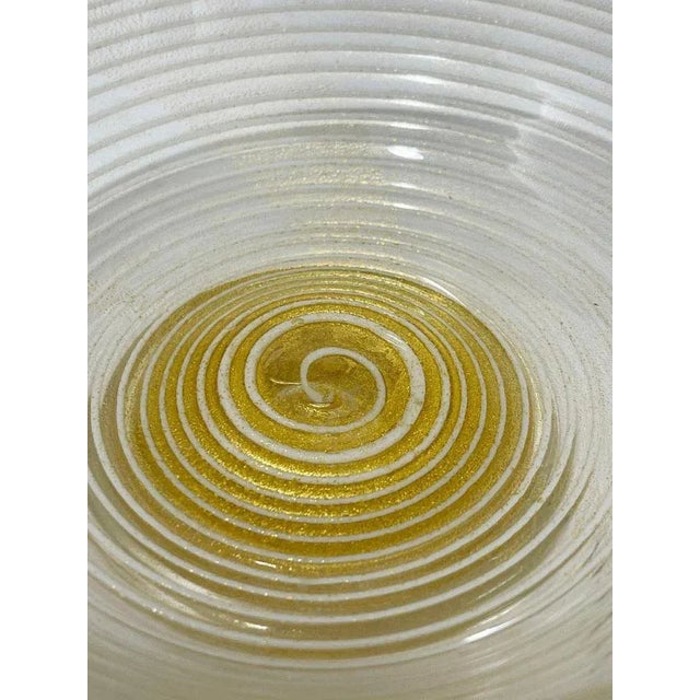 Murano Glass Bowl with Bunches of Grapes by Ercole Barovier & Toso, Italy For Sale - Image 4 of 10