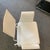 Modern Matteo Grassi Dining Chairs Set of 6 in White Leather For Sale - Image 3 of 9