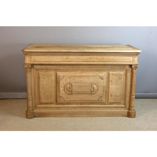 Antique Oak Countertop, 1890s For Sale - Image 4 of 16