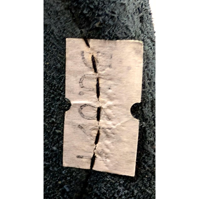 1980s Toshiyuki Kita Wink Black Leather Lounge Chair by Cassina (2 Lounge Chairs Available) For Sale - Image 12 of 13