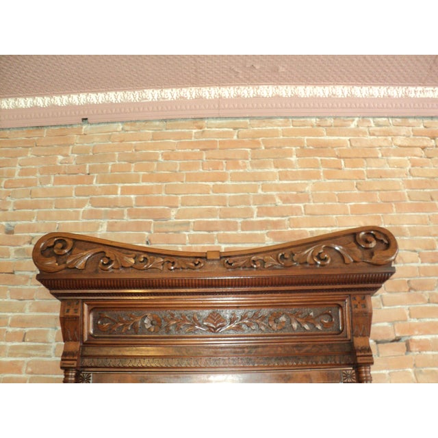 This is a beautiful American Victorian Walnut Marble Top Dresser in great original finish and structurally quite sound and...