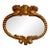 Federal Cornucopia Oval Ornate Mirror 35”x 34” Antique For Sale