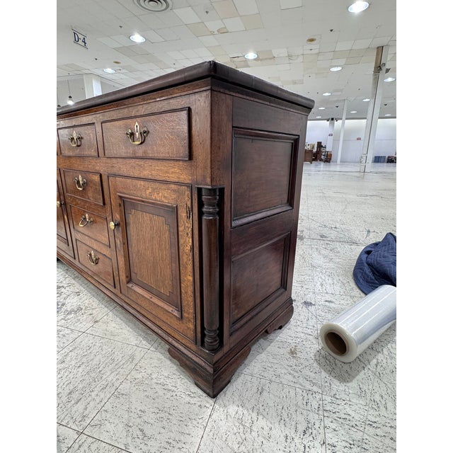 Wood Early 19th Century English Dresser Base For Sale - Image 7 of 18