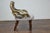 English Mahogany and Horn Victorian Chair with Velvet Upholstery circa 1880 For Sale - Image 10 of 12