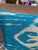 1990s 1990s Sky Blue Silk Ikat Lumbar Cushion Cover For Sale - Image 5 of 10