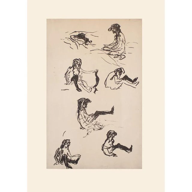 1959 Pierre Bonnard "Studies", First Edition Lithograph For Sale In Dallas - Image 6 of 8