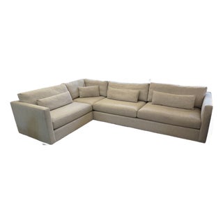 Mitchell Gold + Bob Williams Haywood Two Piece Sectional For Sale