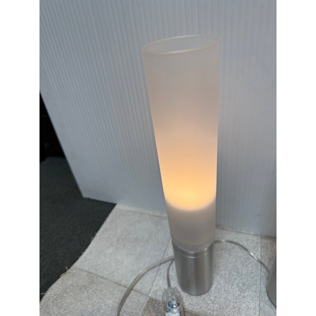 White Pablo Designs Elise Table Lamps, Pair For Sale - Image 8 of 12