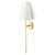 Metal Regina Andrew Toni Steel Sconce, Brass For Sale - Image 7 of 7