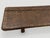 Andrianna Shamaris Impressive Hand Carved Espresso Stained Teak Wood Bench For Sale - Image 18 of 18