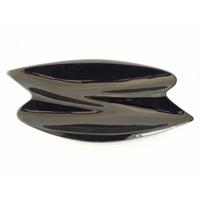 Ceramic Mid-Century French Fruit Bowl in Ceramic from Verceram, 1960s For Sale - Image 7 of 8