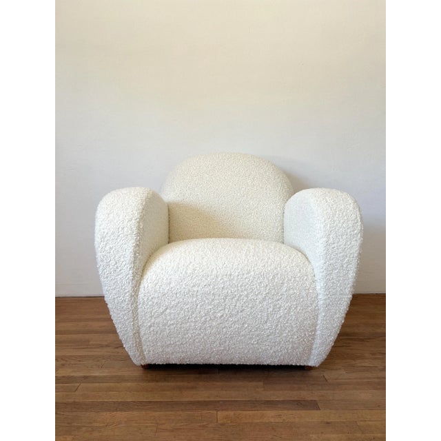 1980s Postmodern Lounge Chair by Loewenstein For Sale - Image 10 of 12