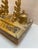 Elegant antique Siena marble and gilt bronze inkstand inkwell. The hand carved marble base with gilt bronze pen holder...