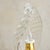 1930s Italian Murano Glass Leaf Table Lamp in the Manner of Barovier & Toso For Sale - Image 9 of 12