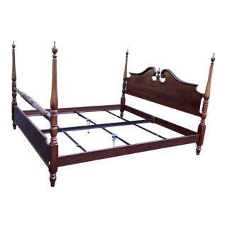 Ethan Allen Georgian Court King Bed For Sale