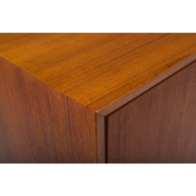 Brown Mid-Century Modern Teak Sideboard by Winrich Kreh Möbelwerkstätten, Germany, 1960s For Sale - Image 8 of 14