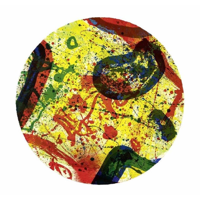 Sam Francis, Untitled Lithograph by Sam Francis, Abstract, Signed, Edition 33/50, 1990s, Lithograph For Sale - Image 4 of 4
