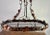 Wrought Iron Pot Rack With Grapevine Design, Distressed Finish For Sale In Los Angeles - Image 6 of 10