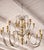 18th Century Monumental Swedish Gustavian 12-Light Iron & Parcel GiltWood Chandelier, Rewired For Sale - Image 5 of 12