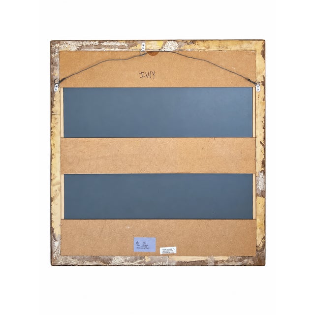 Early 21st Century Harrah’s Las Vegas Gold-Tone Rope-Twist Framed Wall Mirror — Preowned For Sale - Image 4 of 6