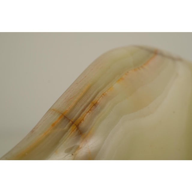 Mid-Century Modern Bowl in Onyx Natural Stone, 1970s For Sale - Image 6 of 11