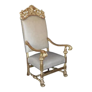 19th Century Throne Chair