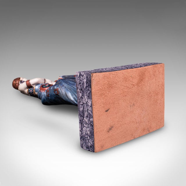 Vintage Dancing Female Figure, Burlesque, Sculpture, Art Deco Revival, Jazz Age For Sale - Image 12 of 12