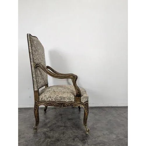 Hollywood Regency Regency Style Armchairs, Set of 2 For Sale - Image 3 of 8