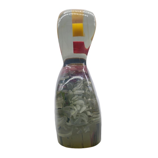 Enrico Baj, La Dama di Fiori, Resin and Mixed Media Sculpture, 1985 For Sale - Image 3 of 11