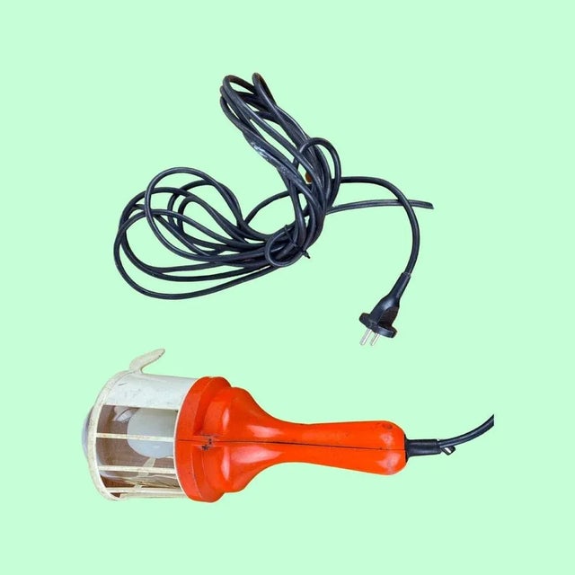 Danish Portable Lamp from Frandsen, 1970s For Sale - Image 10 of 11