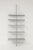 Mac Gee bookcase designed by Philippe Starck in 1984 and produced by Baleri Italia. Made of gray powder-coated steel, it...