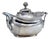 Silver Sugar Bowl with Trim and Knob For Sale