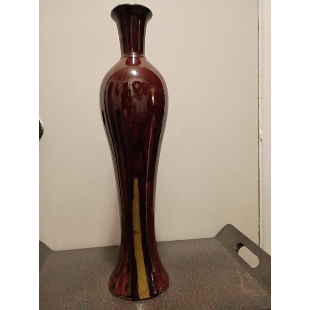 1960s F-044 Burgandy & Gold For Sale In Tampa - Image 6 of 9