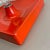 Minimalist Pop Art Red Orange Metal Wall Light from Sölken Lights, Germany, 1970s For Sale - Image 13 of 18