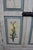 Primitive Painted Pine Linen Press With Floral Decoration For Sale - Image 10 of 16