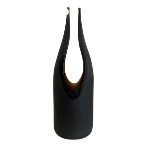 Tord Boontje and Emma Woffenden for Artecnica Black Glass Vase Sculpture
