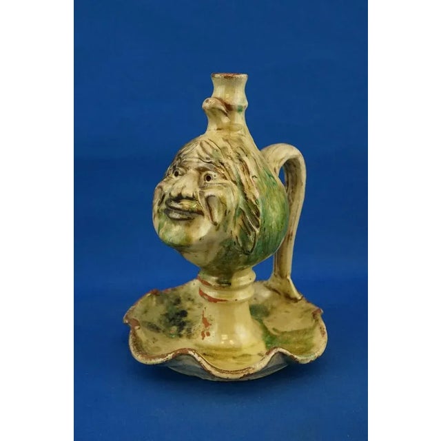 Mid-Century Modern Large Candlestick by Paolo Condurso, 1930s For Sale - Image 3 of 18