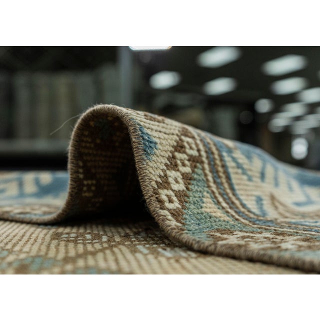 Textile Turkish Vintage Rug 3'10" x 6'4" #20796 For Sale - Image 7 of 8