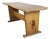 Brutalist Dining Table in Wood, 1960s For Sale