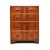 Art Deco Figured Walnut Chest of Drawers from Heals, 1930 For Sale - Image 3 of 11