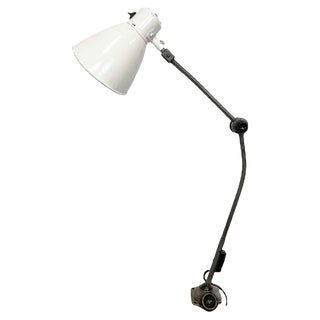 Large Industrial Workshop Table Lamp, 1960s For Sale