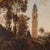 View of the Countryside with a Bell Tower, Oil on Canvas For Sale - Image 5 of 9