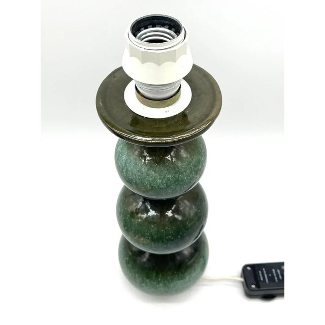 1960s Vintage Ceramic Lamp from Kaiser Leuchten, 1960s For Sale - Image 5 of 12