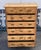 1920s Pine Chest of Six Drawers of Equal Depth For Sale - Image 5 of 15