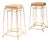 Bar Stools attributed to Dolce & Gabbana, Italy, 1980s, Set of 2 For Sale